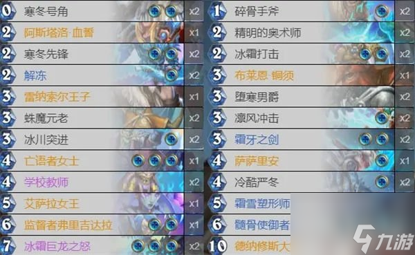 2023炉石传说死亡骑士卡组top10（死亡骑士卡组怎么构筑）