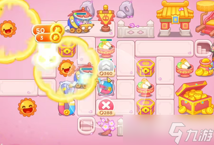 《保卫萝卜4》秋妃传第30关满星通关攻略