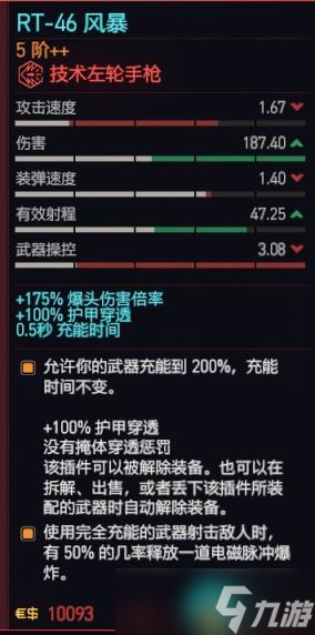 《赛博朋克2077》左轮枪推荐排行榜一览