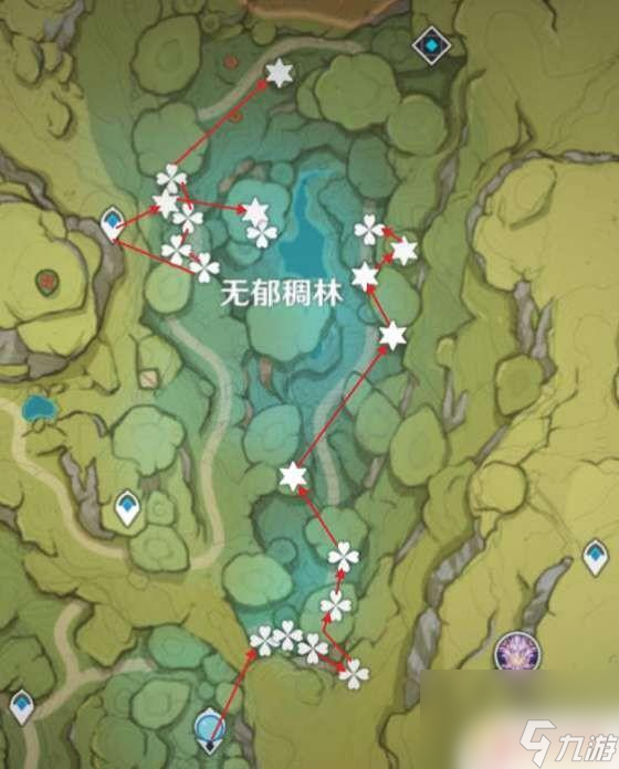 原神中圣王树体菇在哪里 《原神》树王圣体菇位置攻略