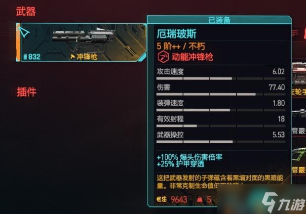 《赛博朋克2077》冲锋枪推荐排行榜一览