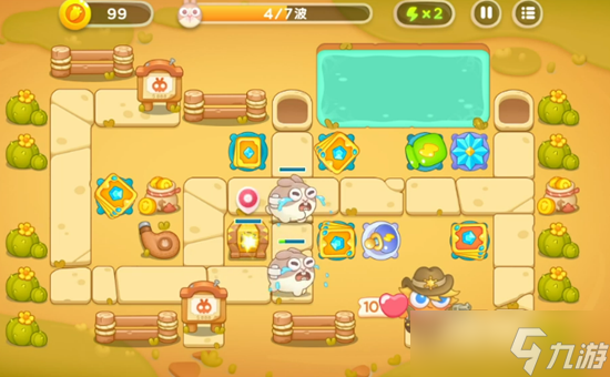 《保卫萝卜4》波仔很忙第6关满星图文攻略