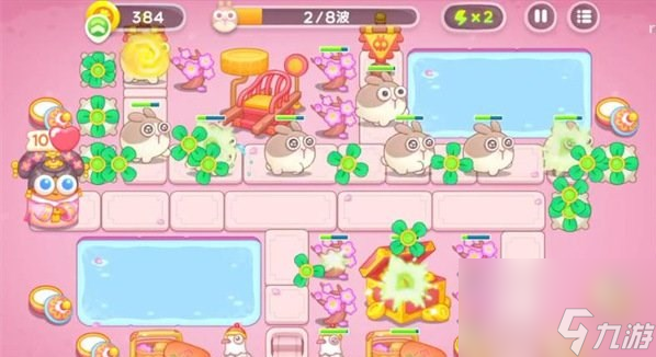 《保卫萝卜4》秋妃传第29关满星攻略