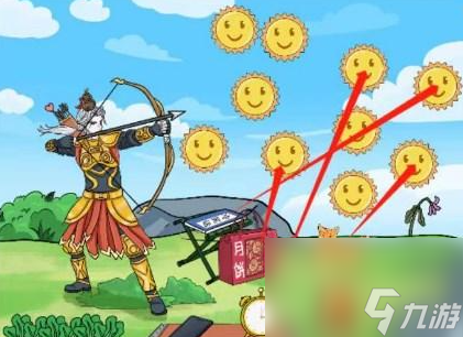 《文字玩出花》后羿射日通关攻略