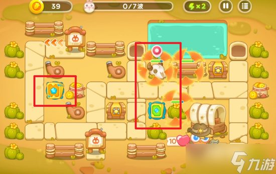 《保卫萝卜4》波仔很忙第6关满星图文攻略