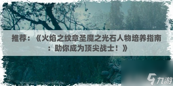 圣魔之光石角色培养攻略（圣魔之光石转职建议）