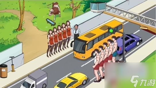 疯狂梗传帮助美女过马路怎么玩
