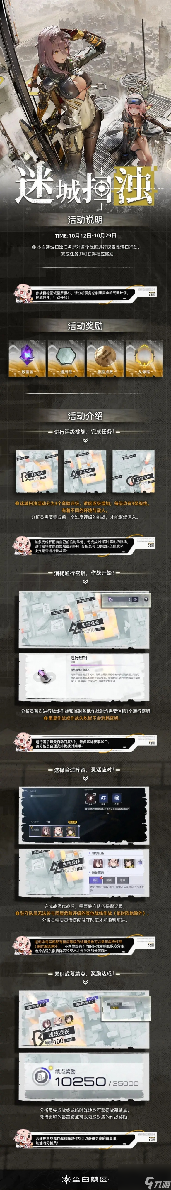 《尘白禁区》迷城扫浊活动活动玩法介绍