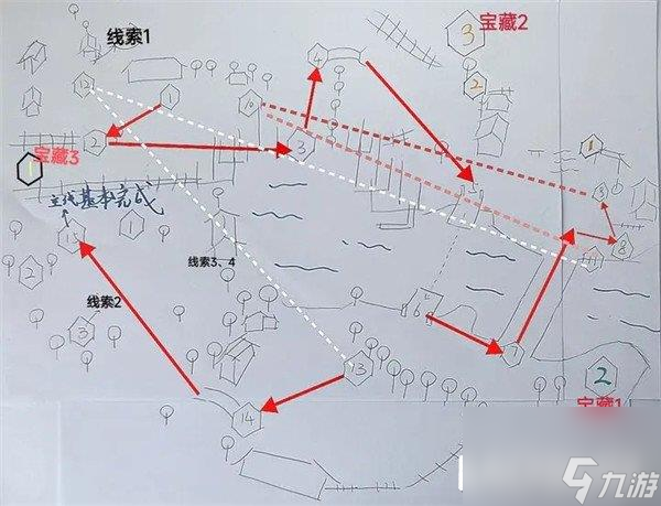 淡墨水云乡虎丘秘境地图分享 宝藏位置一览