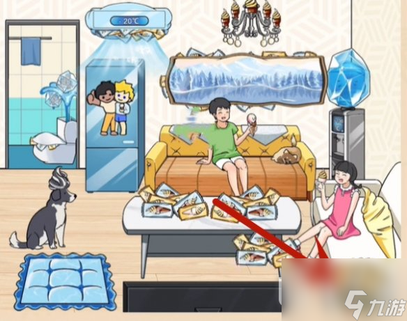 《我玩梗贼6》把雪糕藏起来通关攻略分享