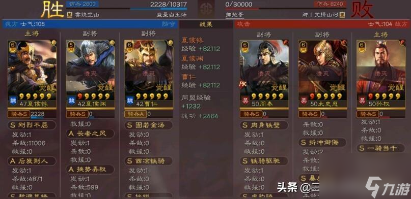 三国志战略版夏侯惇夏侯渊阵容攻略