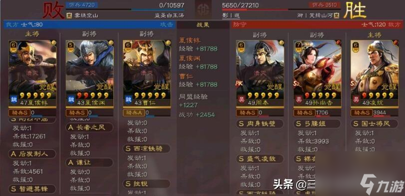 三国志战略版夏侯惇夏侯渊阵容攻略