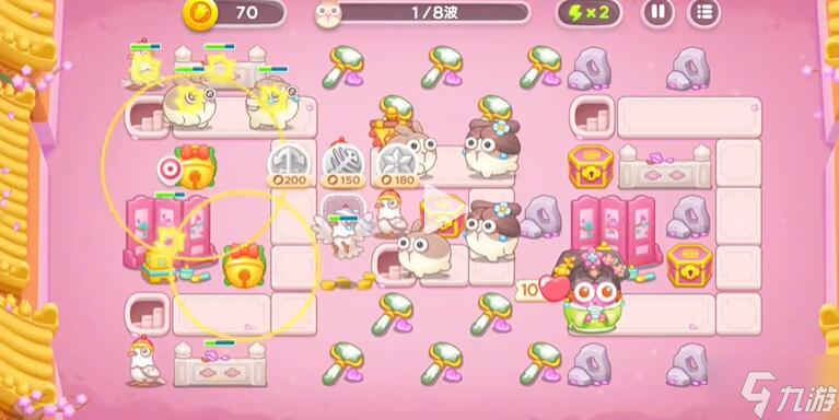 保卫萝卜4秋妃传第35关攻略