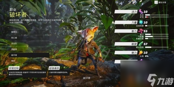 biomutant選什么職業(yè)好（生化變種6大職業(yè)解析）