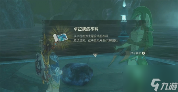 《塞尔达传说：王国之泪》卓拉族布料获取方法