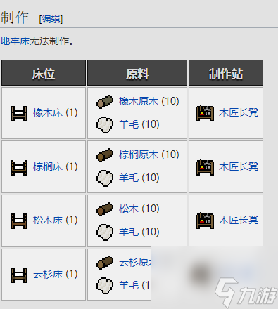 《necesse》床的建造方法