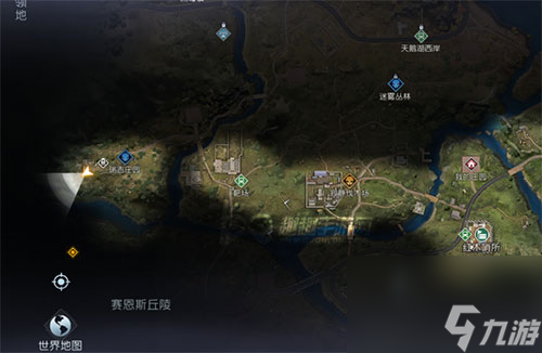 隐藏地窖分布图 黎明觉醒红木林地下室位置