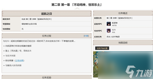 原神传说任务和魔神任务区别介绍
