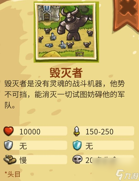 王国保卫战：怪物介绍