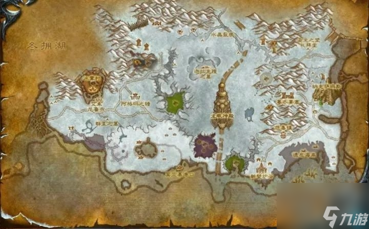 魔兽世界北风苔原地图详解（北风苔原任务线通关指南）