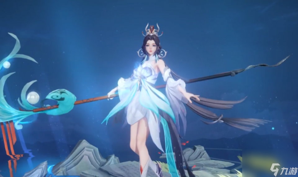 <a id='link_pop' class='keyword-tag' href='https://www.9game.cn/wzry/'>王者荣耀</a>大乔白鹤梁神女皮肤建模及技能特效详解 史诗级