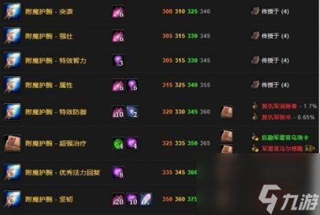 魔兽世界附魔1到375最省钱攻略推荐