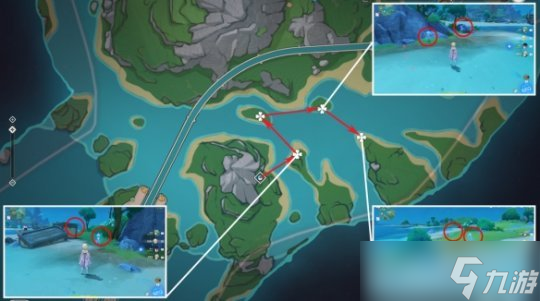 4.1海露花收集路线分享，海露花怎么收集