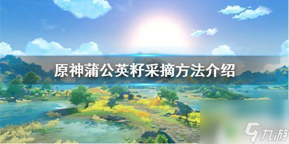 原神中怎么采摘蒲公英籽 原神手游蒲公英籽在哪里采摘