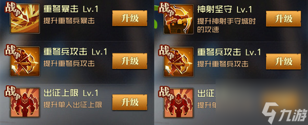 领主战争弓兵流派养成策略