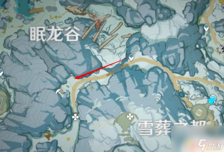 原神雪山8块石碑位置 原神8块雪山石碑位置图解