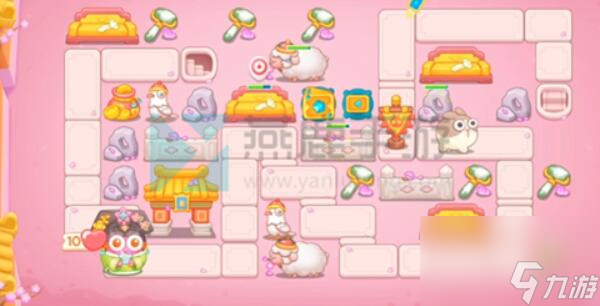 保卫萝卜4秋妃传第41关攻略 秋妃传第41关满星图文攻略