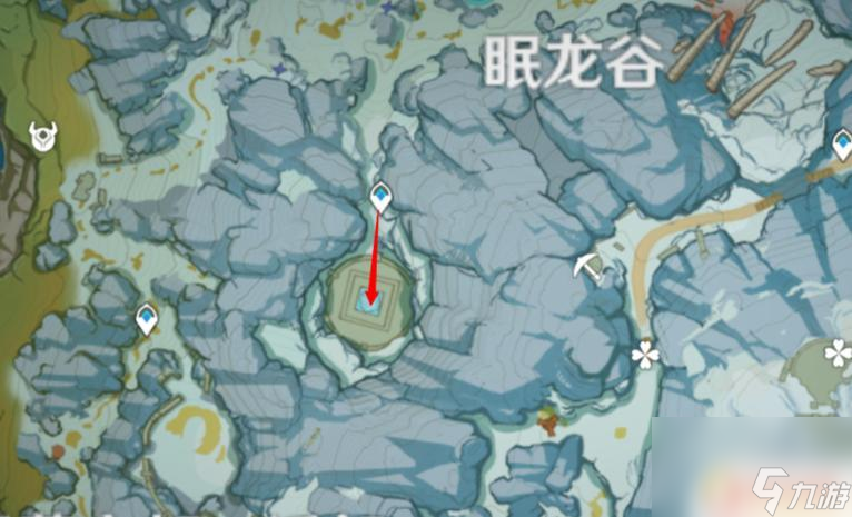 原神雪山8块石碑位置 原神8块雪山石碑位置图解