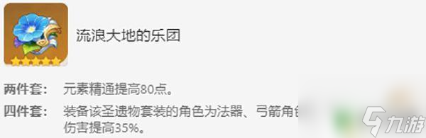 原神娜西妲培养攻略 草神纳西妲圣遗物最佳搭配推荐