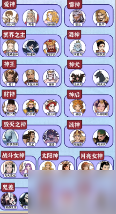 爆梗找茬王中西方神仙通关攻略-将全部英雄归位怎么过
