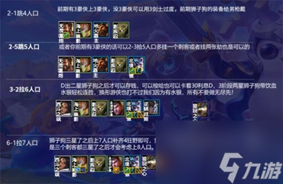 金铲铲之战S6狮子狗阵容搭配介绍