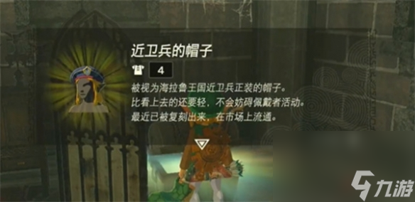《塞尔达传说：王国之泪》近卫套方位介绍