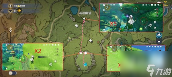 原神4.1版本劫波莲高效采集路线详情