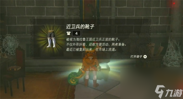 《塞尔达传说：王国之泪》近卫套方位介绍