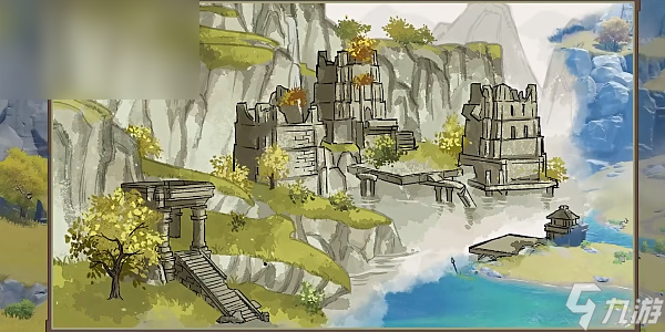 原神游水酝诗籍活动寻景觅画第二关攻略