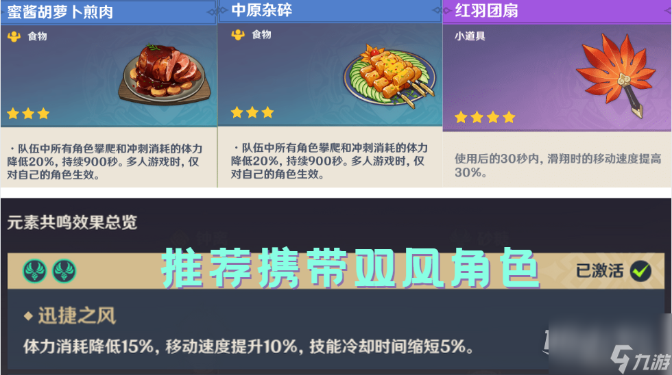 原神神里绫人突破材料收集路线