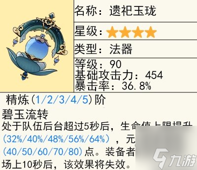 莱欧斯利四星武器推荐 原神莱欧斯利武器排行榜