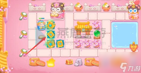 保卫萝卜4秋妃传第42关攻略 秋妃传第42关满星图文攻略