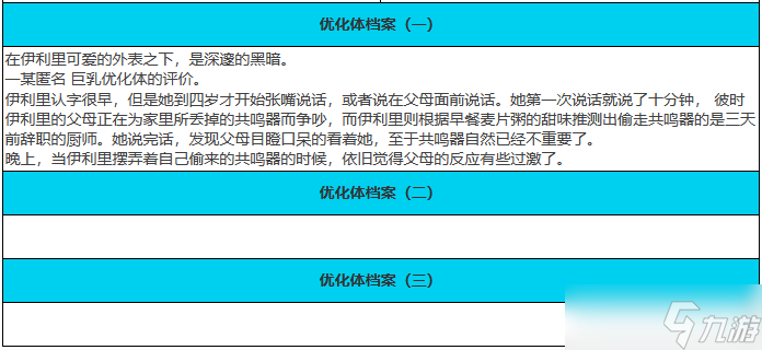 绯色回响伊利里角色介绍一览