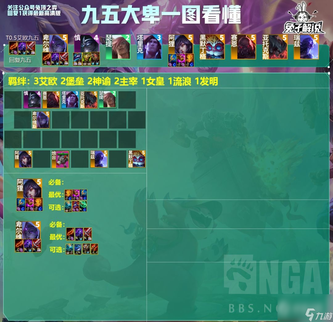 《云顶之弈》S9.5最后储备玩法攻略