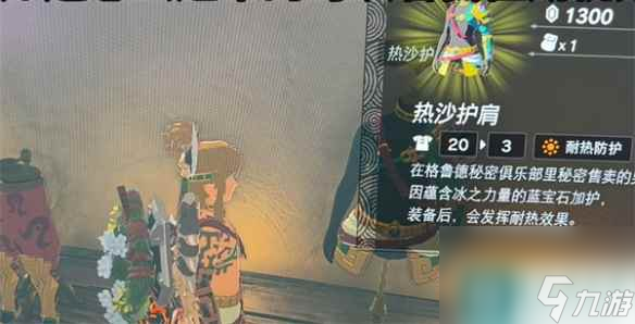 《塞尔达传说：王国之泪》耐热套介绍