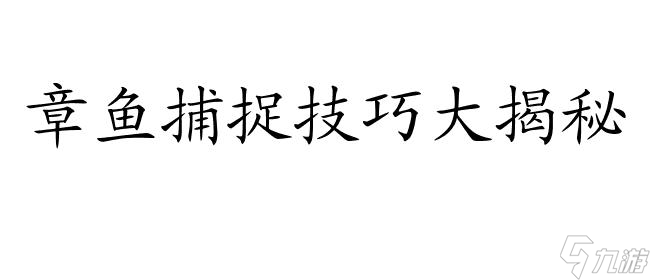 創(chuàng)造與魔法攻略——章魚怎么抓？