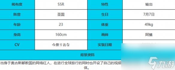 緋色回響貝希摩斯角色介紹