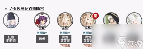 阴阳师神代终局阵容推荐