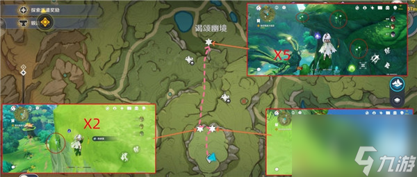 原神4.1劫波莲在哪里采集 原神4.1劫波莲采集路线