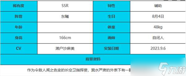 《緋色回響》箕水角色介紹一覽